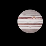 Jupiter / 30.12.2012 / Zeichnung nach visueller Beobachtung mit Goerz 40cm-Cassegrain / M. Dähne