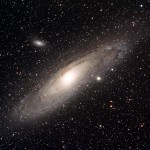 Andromedagalaxie (M31) / 24.11.2014 / 80/400mm Skywatcher Esprit, Canon Eos 1000d, ISO400, 3x15 Min. / A.-M. Deckwerth