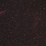 Cirrusnebel (NGC6960-95) / 21.7.2015 / Geiersberg (bei Hauzenberg), Skywatcher Esprit 80/400mm, Canon Eos 1000d, ISO400, 2 Einzelbilder / A.-M. Deckwerth