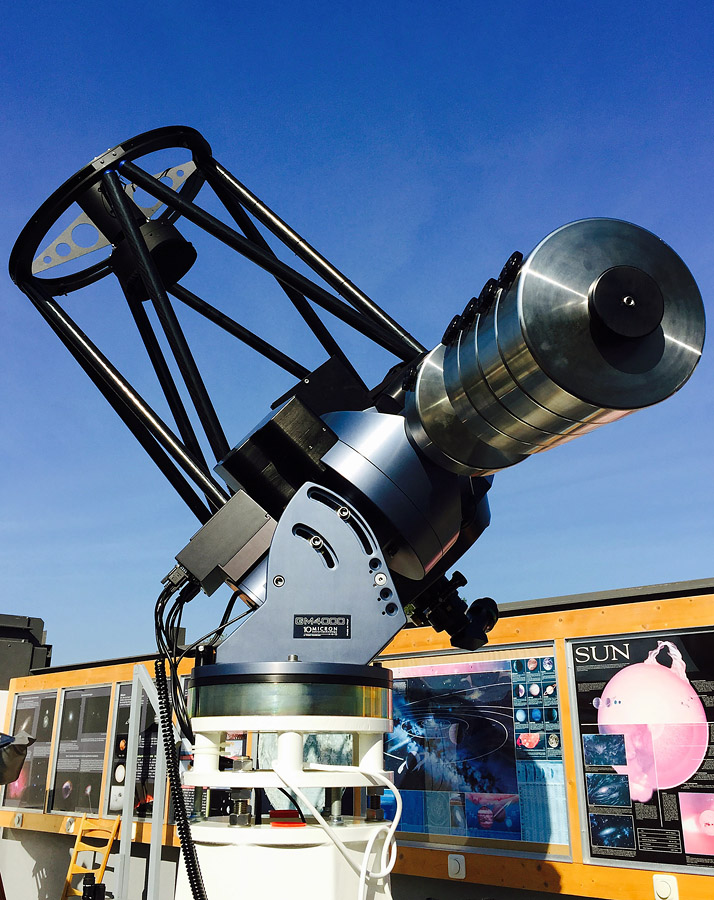 Renovierung Spiegelteleskop
