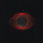 Helixnebel (NGC7293) / 27.9.2018 / TMB 15cm-Apochromat f/6.2, ASI1600MMC, H-Alpha-/OIII-Filter, 80 Min. / F. Steimer