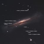 NGC3628 / 27.3.2017 / TMB152 f/6.2, ASI1600MMC, 120 Min. / F. Steimer