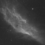 Kalifornien-Nebel (NGC1499) / 12.10.2018 / TS Photoline72 - 330mm / Ha-Filter / ASI1600MMC / 80min / F.Steimer