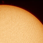 2020-07-29 / Sonne im Ha-Licht / Lunt LS60 - Barlowlinse - ASI120MM / F.Steimer