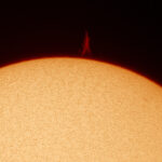 2020-07-30 / Sonne im Ha-Licht / Lunt LS60 - Barlowlinse - ASI120MM / F.Steimer