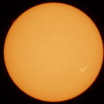 2020-11-06 / Sonne im Ha-Licht / Lunt LS60Ha - 500mm - ASI178MM - coloriert / F.Steimer