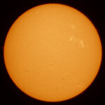 2021-09-10 / Sonne im Ha-Licht / Lunt LS60Ha - 500mm - ASI178MM - coloriert / F.Steimer