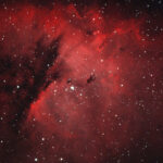 2021-10-09 / NGC281 (Pac-Man-Nebel) /StarFire180EDT 1250mm F7 - Filter HO - ASI2600MC - 60min / F.Steimer