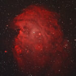 2022-03-08 / NGC2174 (Affenkopf-Nebel) / CFF165 F6,2 1050mm - Filter HO - ASI2600MC - 213min / F.Steimer