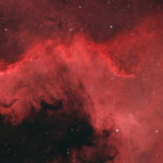 2022-05-18 / NGC7000 (Nordamerika-Nebel) / CFF165 1050mm F6,2 - Filter HO 5nm - ASI2600MC - 120min / F.Steimer