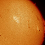 2022-07-16 / Sonne im H-Licht / Lunt LS60Ha - Barlowlinse 2x - ASI178MM / F.Steimer