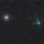 2022-07-16 / Komet C/2017 K2 PANSTARRS bei M10 / Newton 1000mm F5 - EOS6Da / W.Dobler