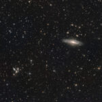 2022-10-17 / NGC7331 und Stephans Quintett / Newton 200mm F5 1000mm - EOS80D - 225min / W.Dobler