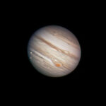 2022-11-02 / Jupiter mit Europa und Ganymed / StarFire180EDT F9 1620mm - ASI662MC / F.Steimer, R.Klemm, Dr.C.Possberg