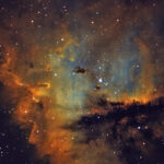 2023-09-06 / NGC281 (Pac-Man-Nebel) / CFF165 1050mm F6,2 - Filter HOS - ASI533MM - 4,5h / F.Steimer