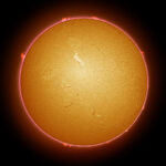 2023-09-02 / Sonne Ha / Coronado Solarmax 40 - TS-APO EDPH76 - ZWO ASI294MC / M. Dähne