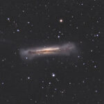 2024-04-02 / NGC3628 / CFF165 1050mm F6,2 - ASI2600MC - 198min / F.Steimer