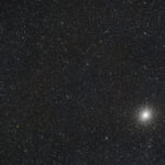 2025-05-29 / NGC5139,NGC5128 (Omega Centauri und Centaurus A) / AskarALC200 200mm F4 - ASI2600MC - 35min / G.Hackner
