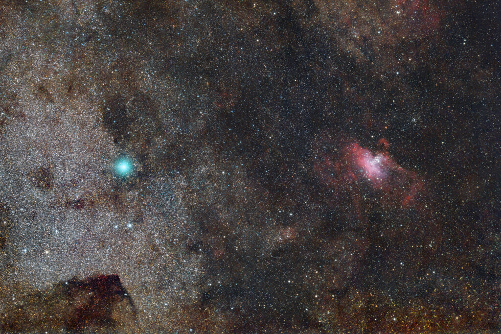 2025-10-18 / Komet C/2025 R2 (SWAN) / TS 76EDPH f/4.5 - Canon EOS6Da / M. Dähne