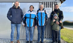 v.l.: F.Steimer, G.Heinlein, D.Heinlein, T.Loher