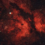 2026-06-26 / Gas und Staub bei Sadr / TS 96FCD100 530mm F5,5 - Filter HO - ASI2600MC - 110min / F.Steimer