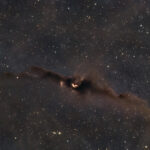 2026-06-16 / LDB43 (Kosmische Fledermaus) / 8" Newton 1000mm F5 - ASI2600MC - 5h / W.Dobler
